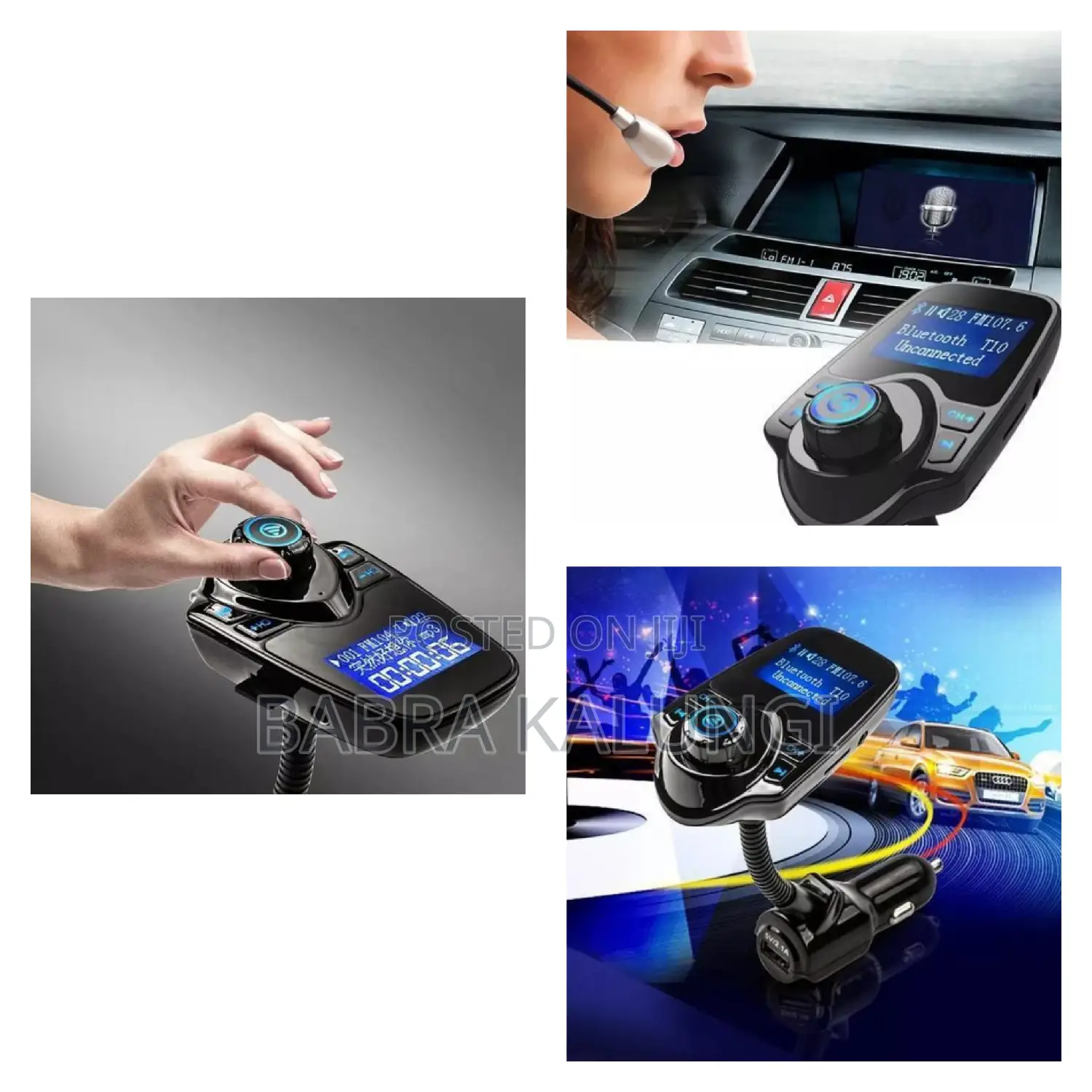 Wireless Car Mp3 Player Multcolour