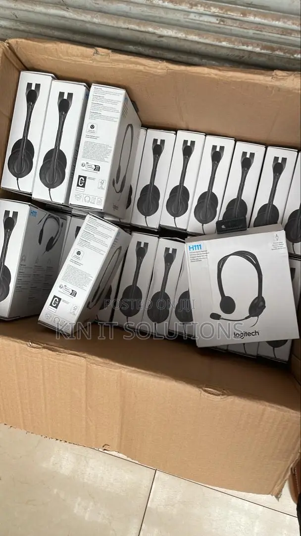 H111 Logitech Headphone With Microphone.