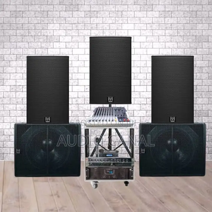 3x2 Martin Audios Pa Sound System