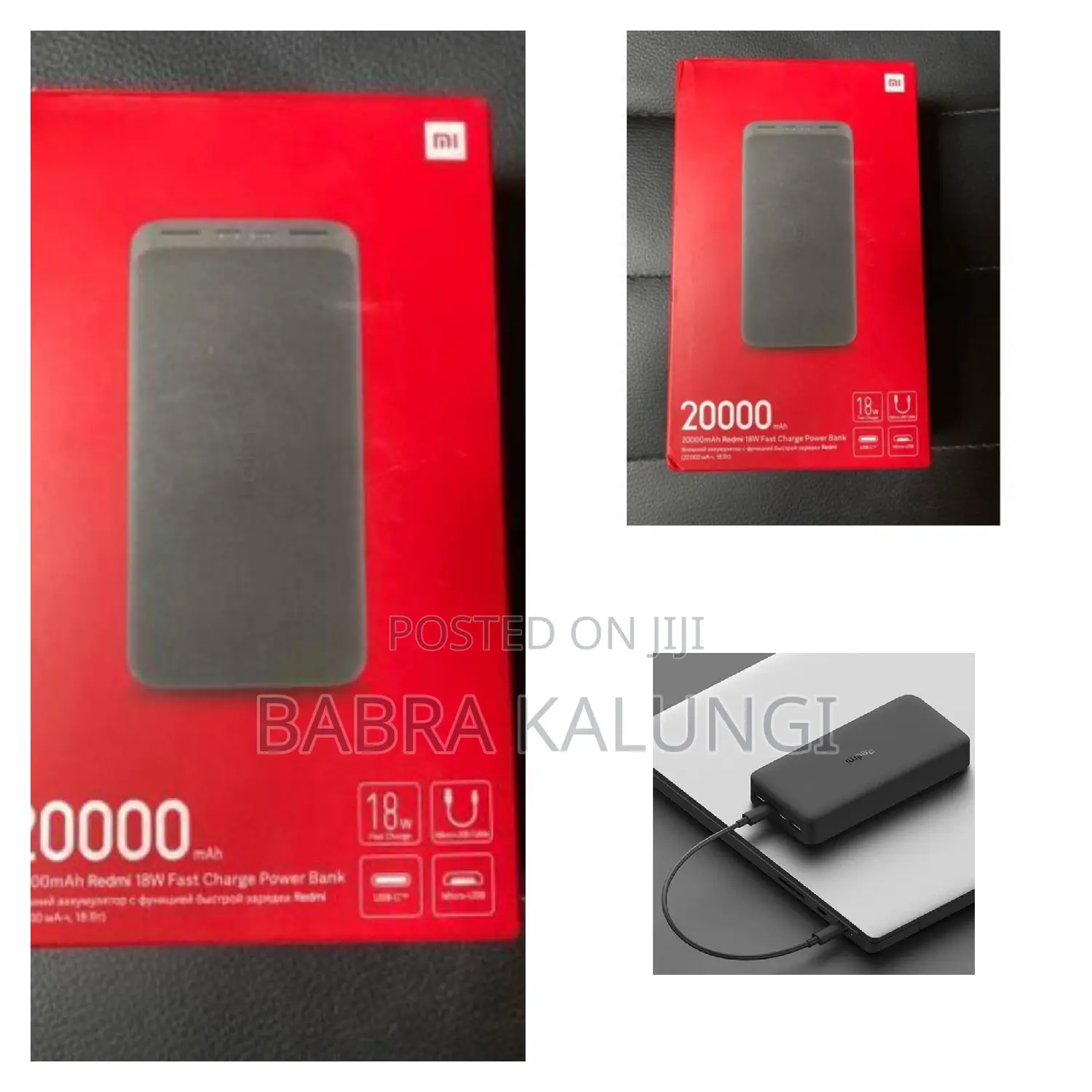 Xiaomi Redmi 20000mah Fast Charge Power Bank