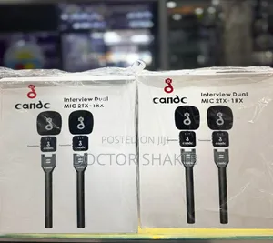 New Candc Interview 3 in 1 Dual Wireless Microphone
