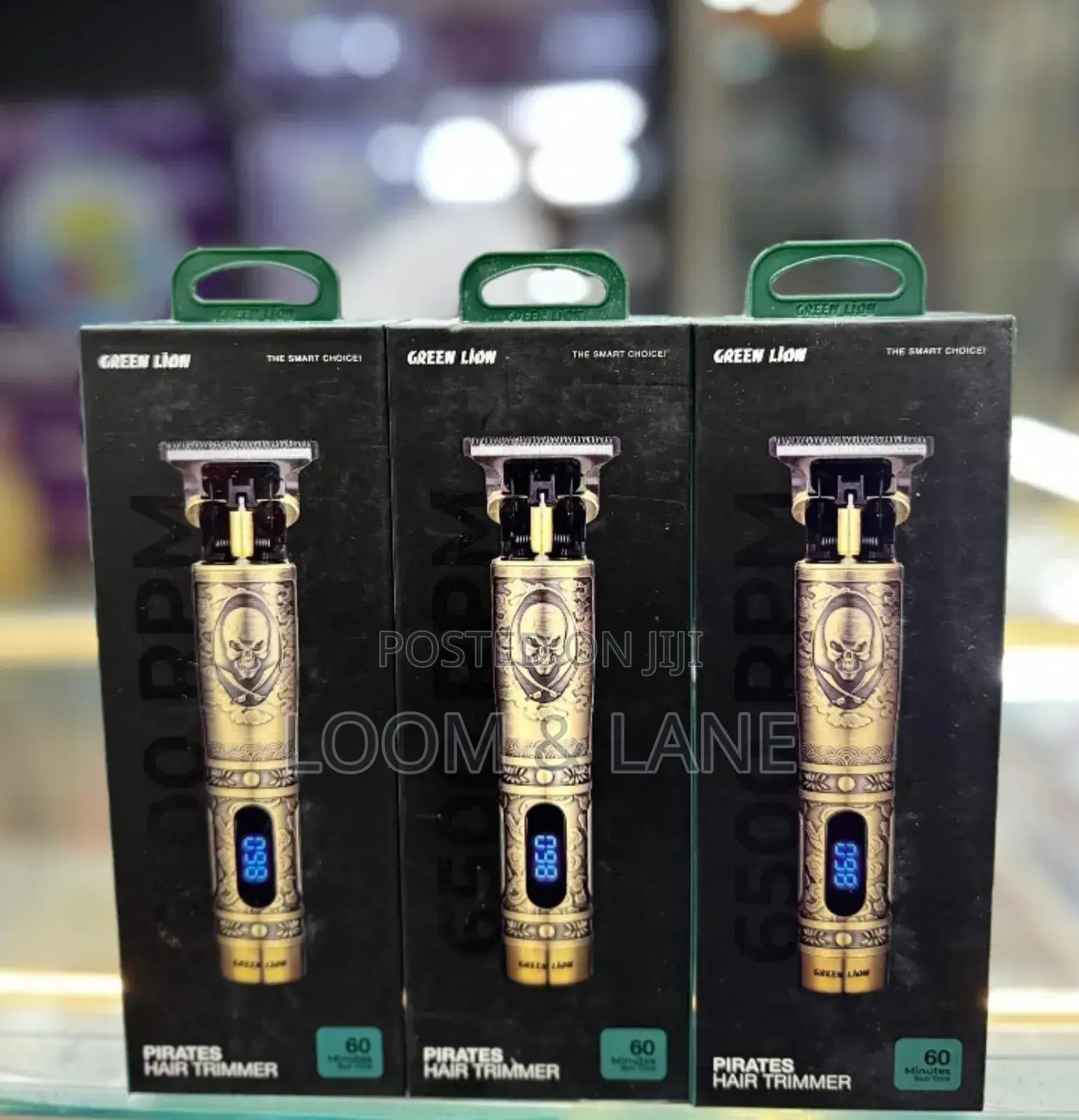 Green Lion Pirates Hair Trimmer