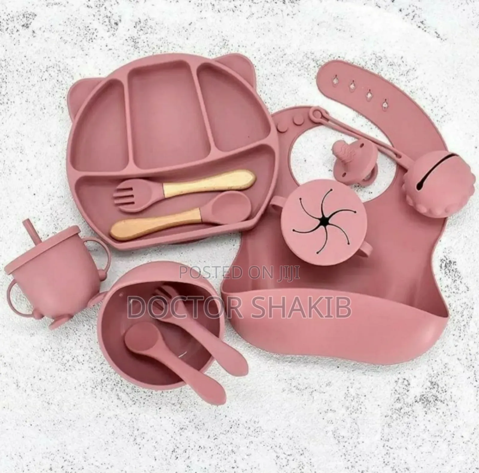 New Baby Silicon Feeder Set