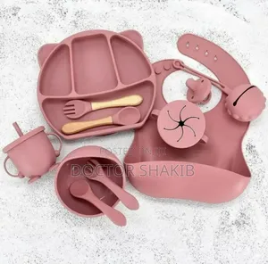New Baby Silicon Feeder Set