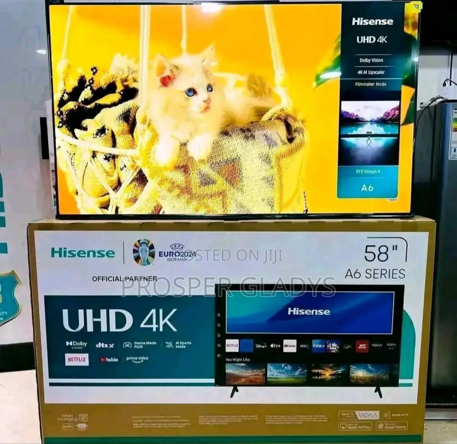 58 Inches Led Hisense Smart Uhd Digital