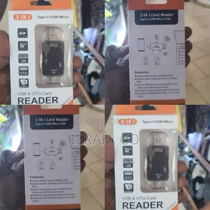 3 in 1 Type C Card Reader.