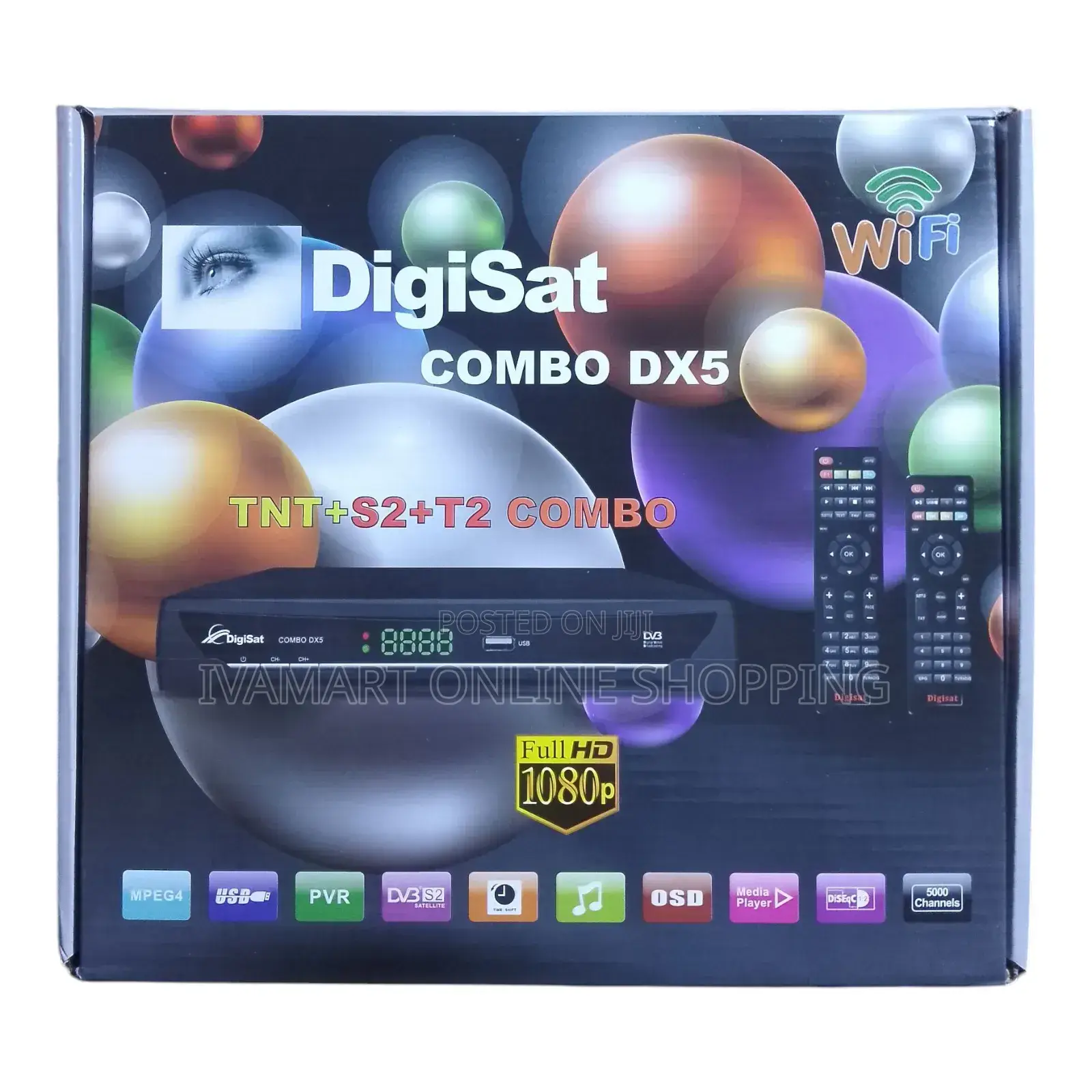 Digisat Dx5 Combo Full Hd Free to Air Decoder