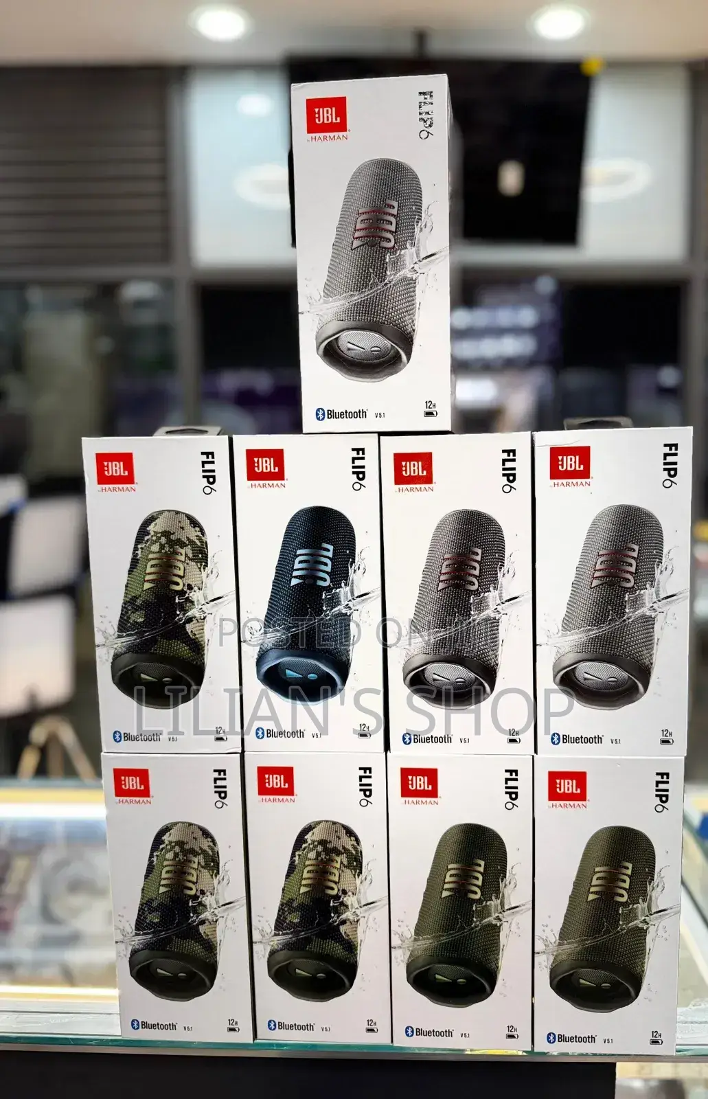 JBL Flip 6 Portable Waterproof Speaker