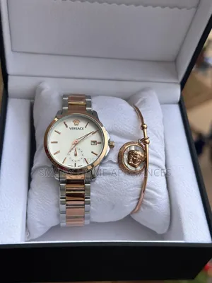 Ladies Authentic Versace Wrist Time Piece Gift Box at Cut Price