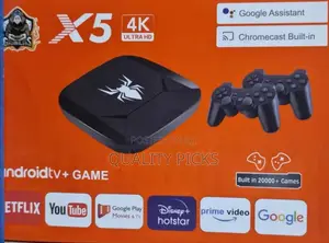X5 Ultra Hd Android Tv + Game Box