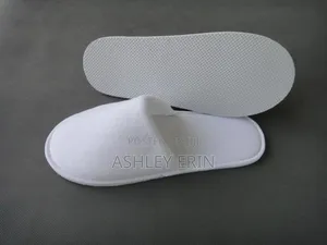 Terry Closed Toe Indoor Slippers