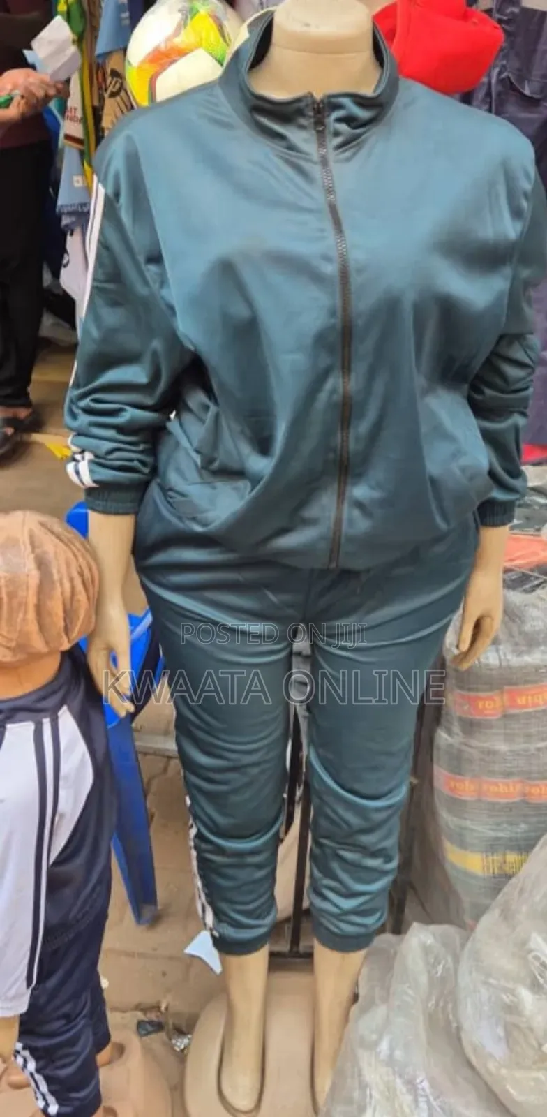 Tracksuit Poly Cotton Smooth Shiny Surface-All Colors
