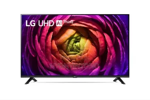 Lg 43" Tu80 Uhd Smart Android Flameless Tv