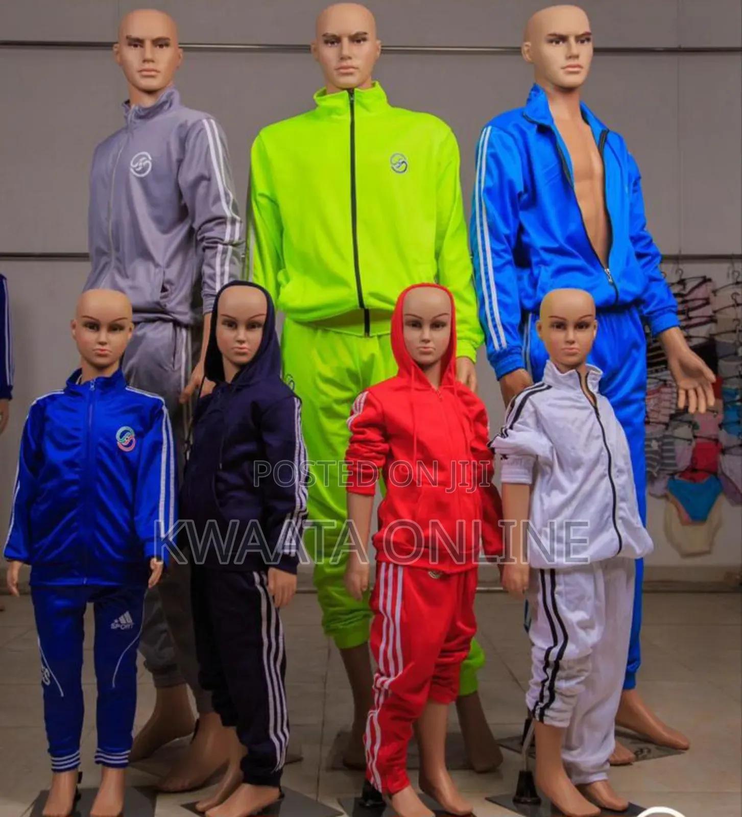 Tracksuit Poly Cotton Smooth Shiny Surface-All Colors
