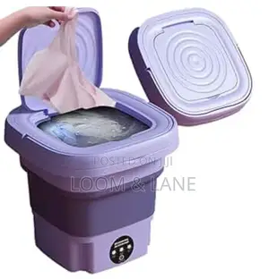 8l Foldable Mini Washer Machine and Drain Basket