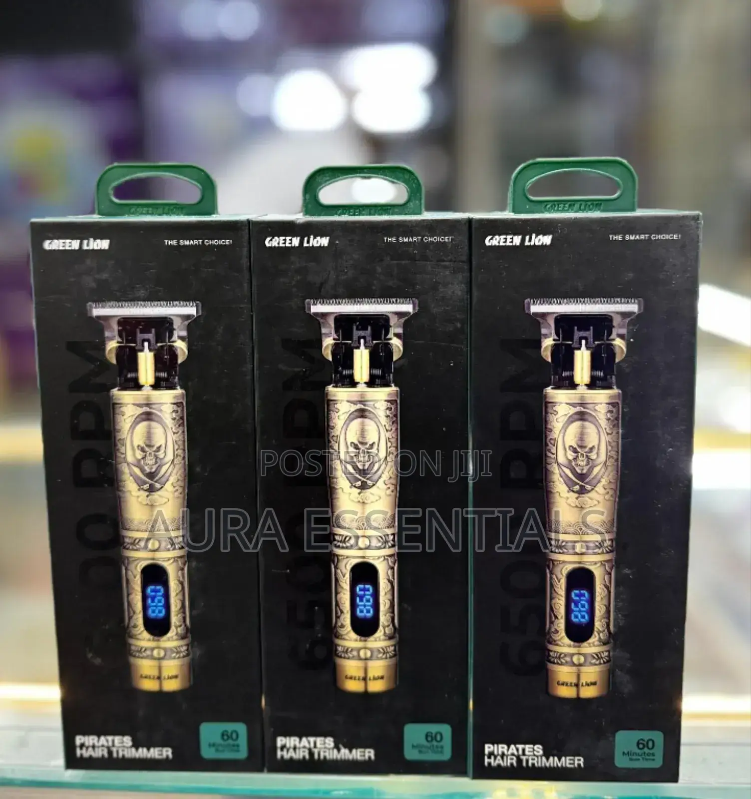 Green Lion Pirates Hair Trimmer