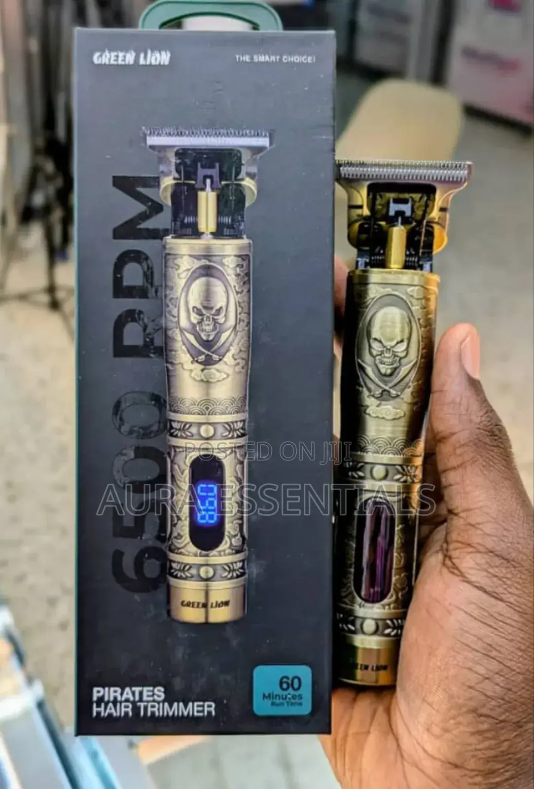 Green Lion Pirates Hair Trimmer