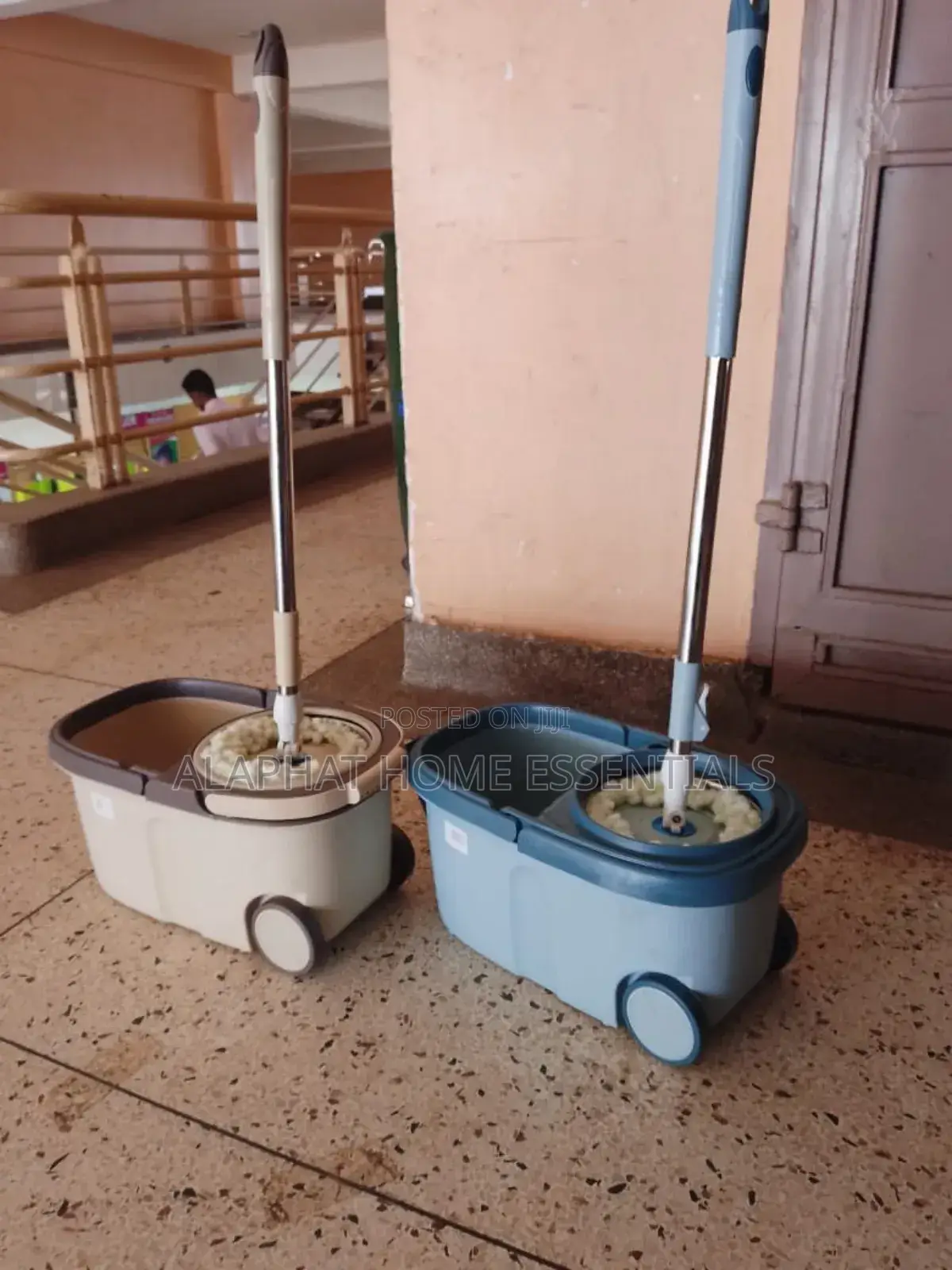 Spin Mop and Bucket