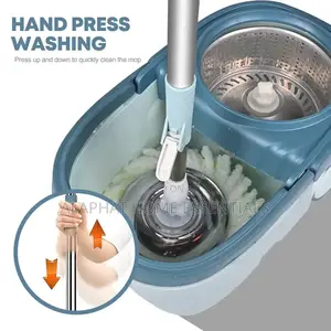 Spin Mop and Bucket
