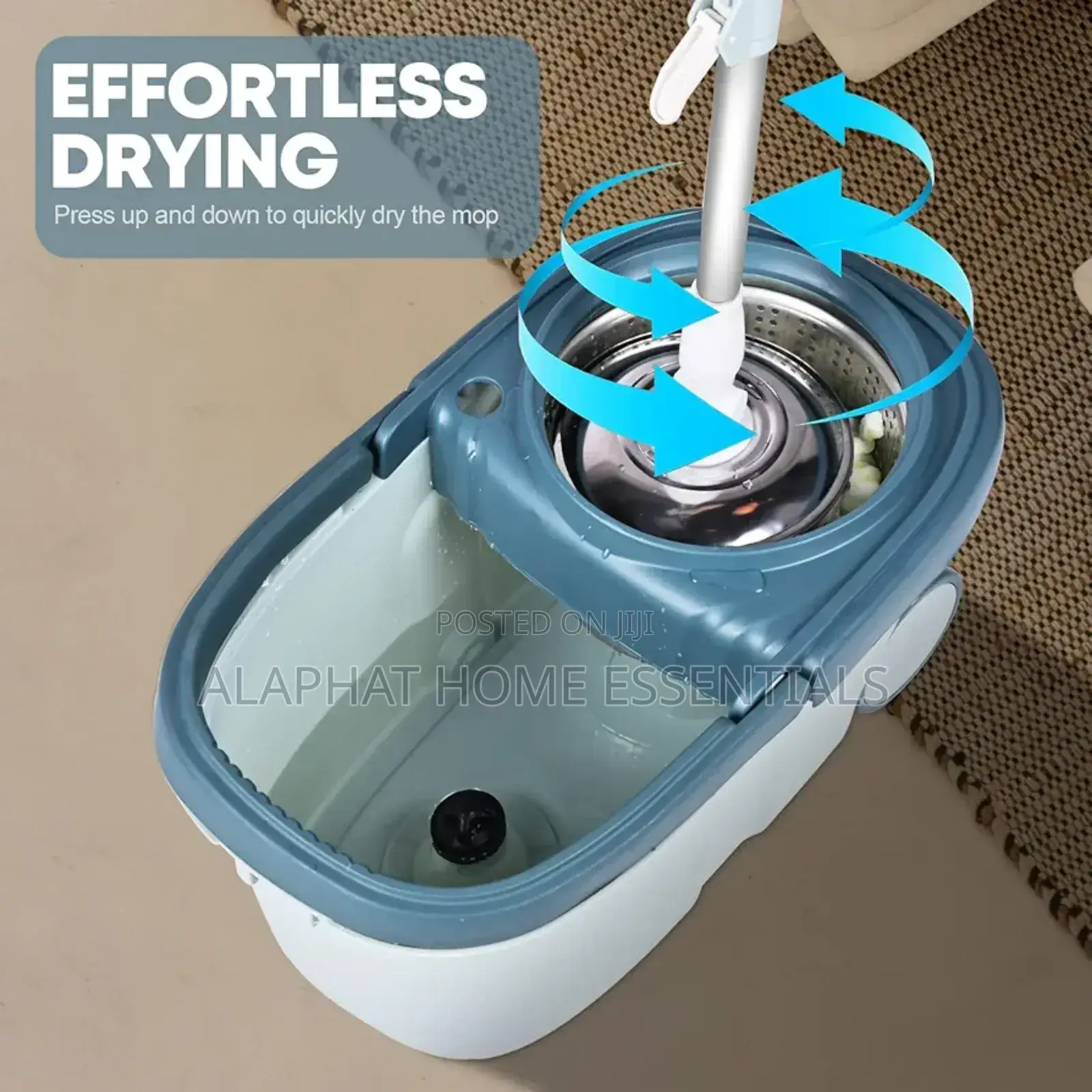 Spin Mop and Bucket