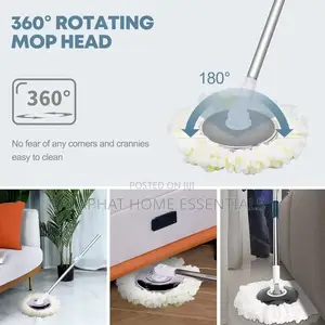 Spin Mop and Bucket