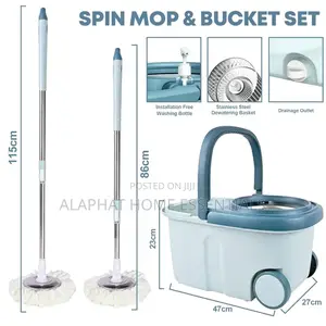 Spin Mop and Bucket