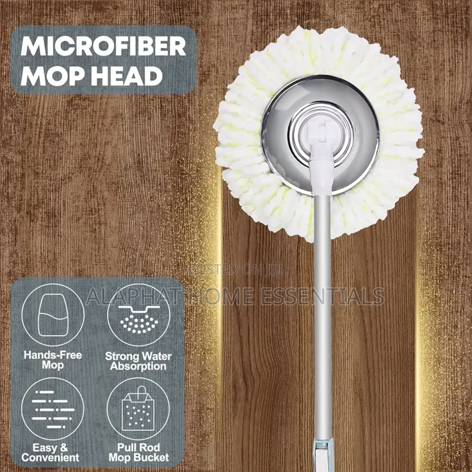 Spin Mop and Bucket