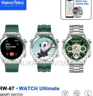 Haino Teko Germany Rw-67 Stainless Steel Fitness Watch