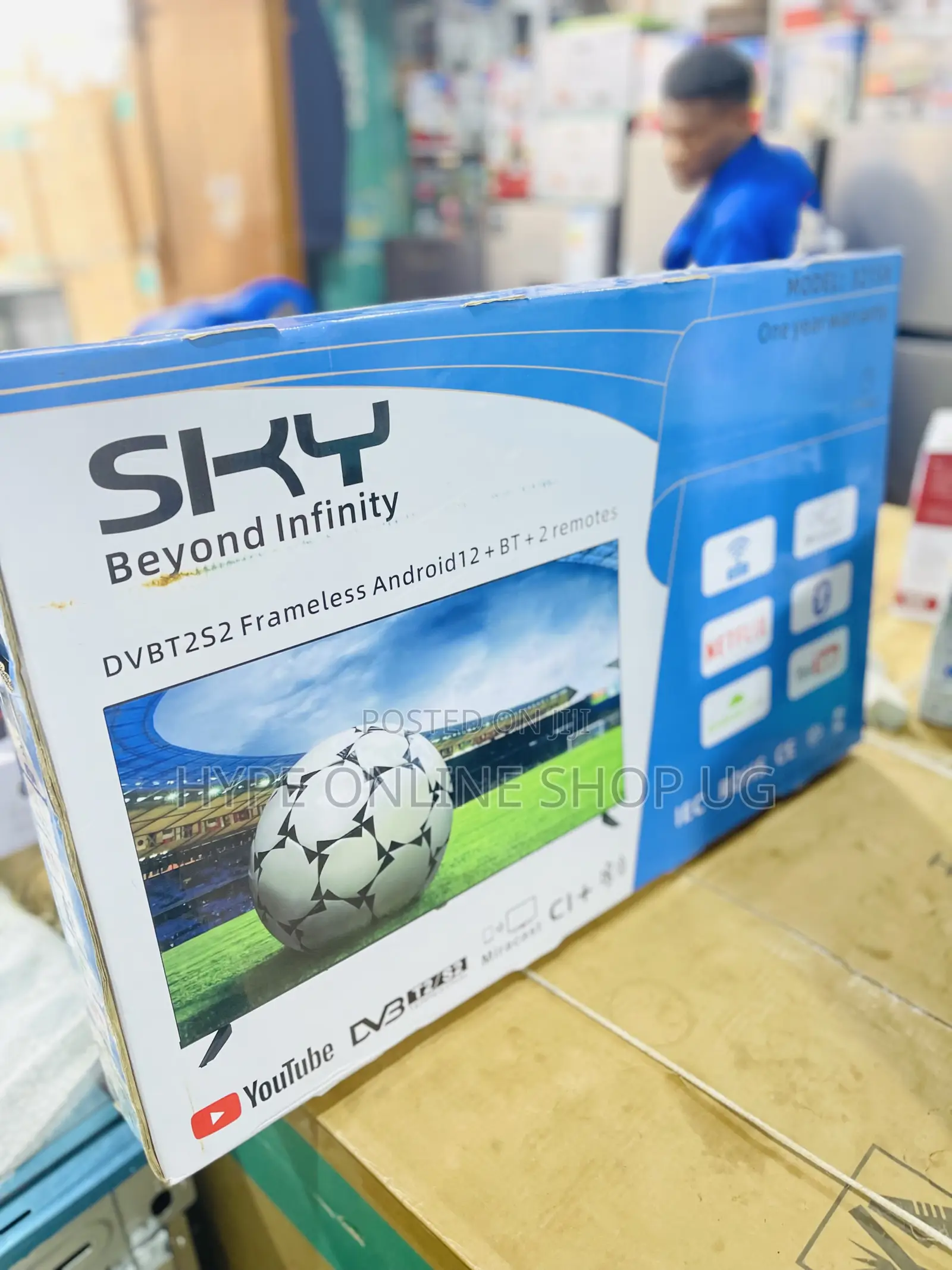 Sky Original Android Smart Tv With Bluetooth