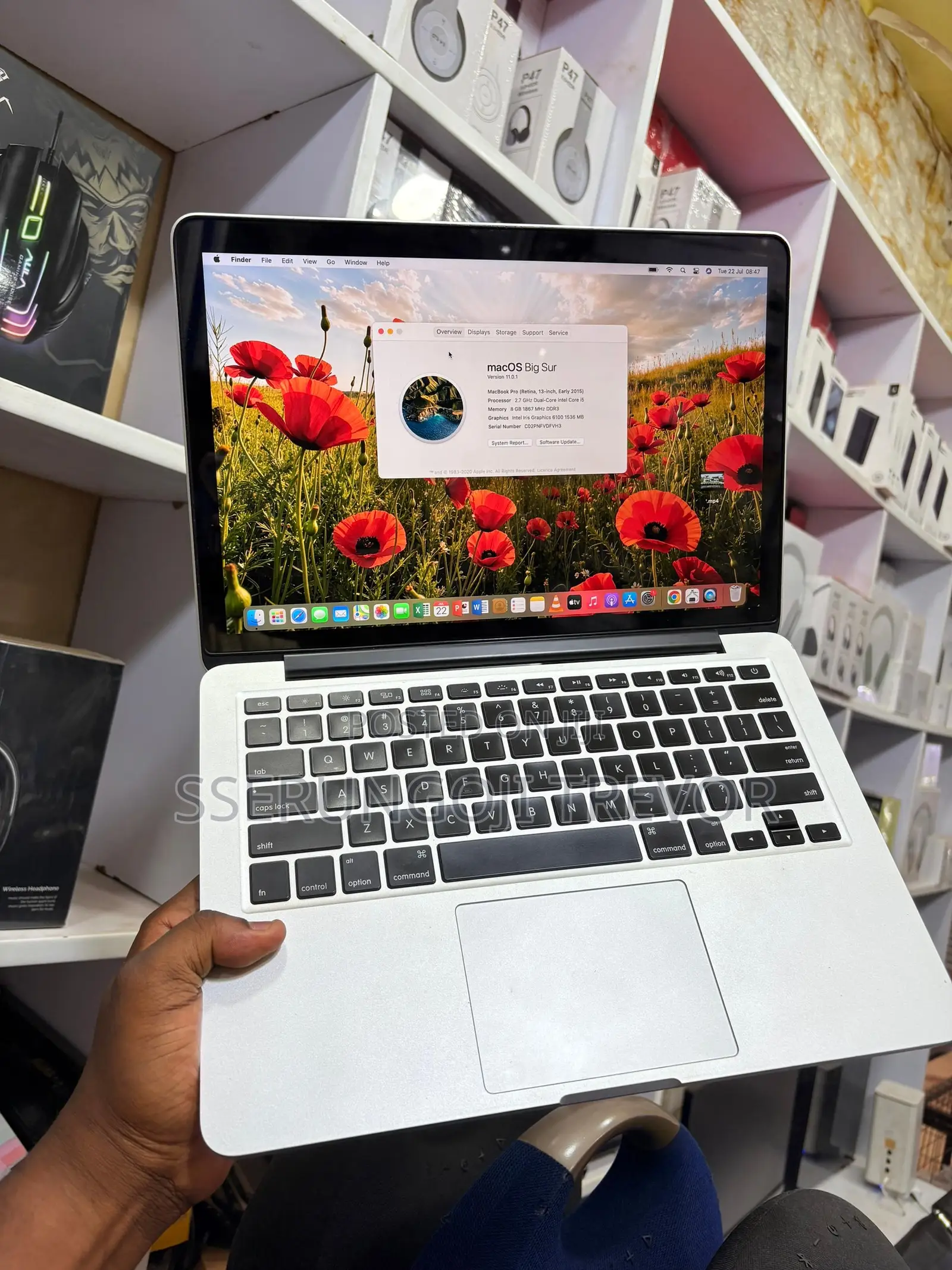 Laptop Apple MacBook Pro 8GB Intel Core I5 SSHD+SSD 256GB