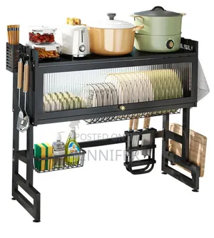 3 Tier Over Sink Dish Rack Steel Dish Drainer