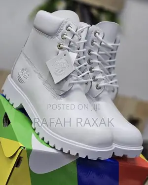 Men’S Triple White Timberland 6 Inch Waterproof Boots