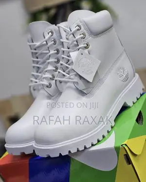Men’S Triple White Timberland 6 Inch Waterproof Boots