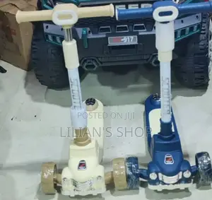 Brand New Car Style Kids Scooter With Lights