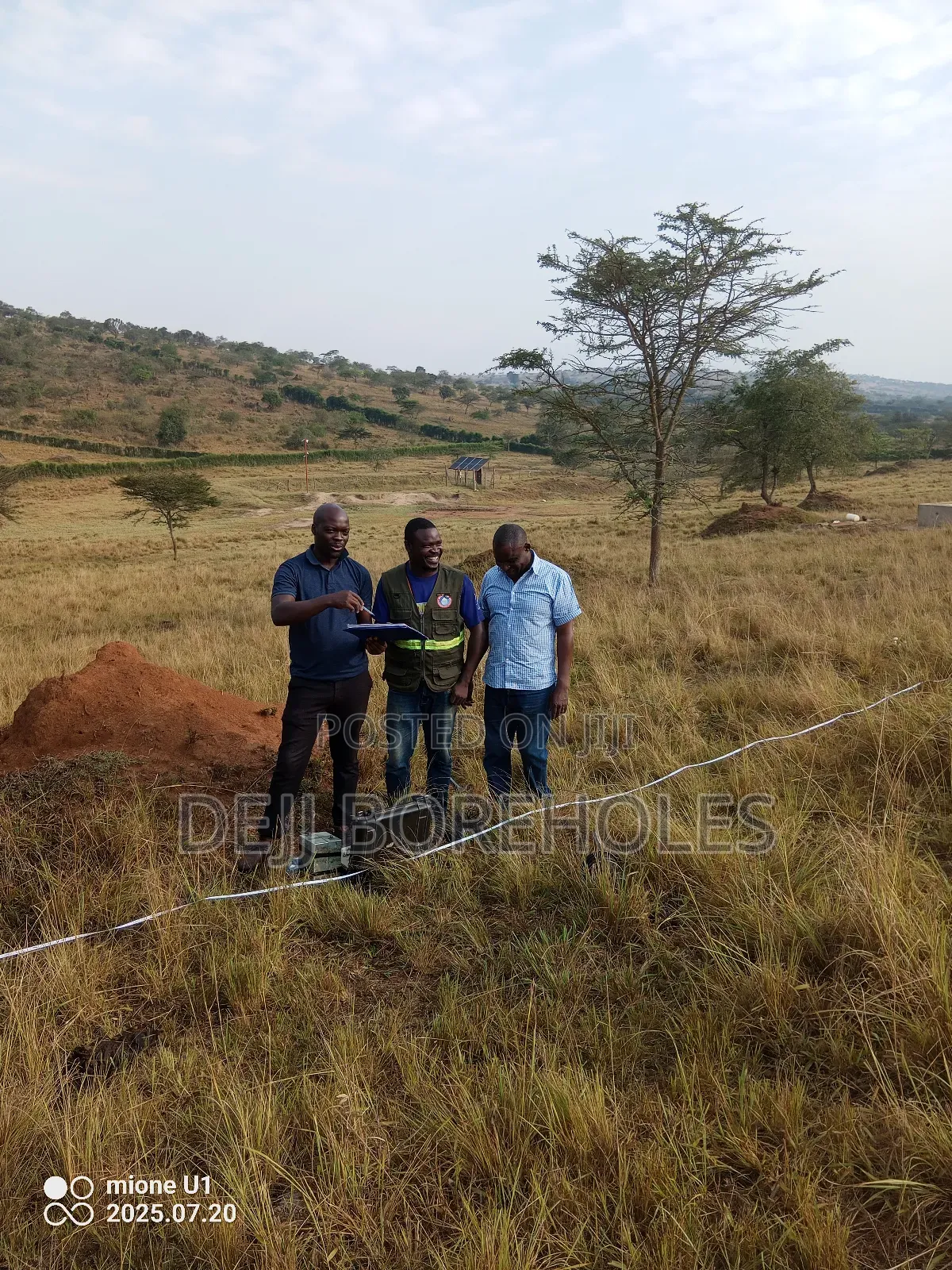 Borehole Survey Drilling and Hand Pump Installation