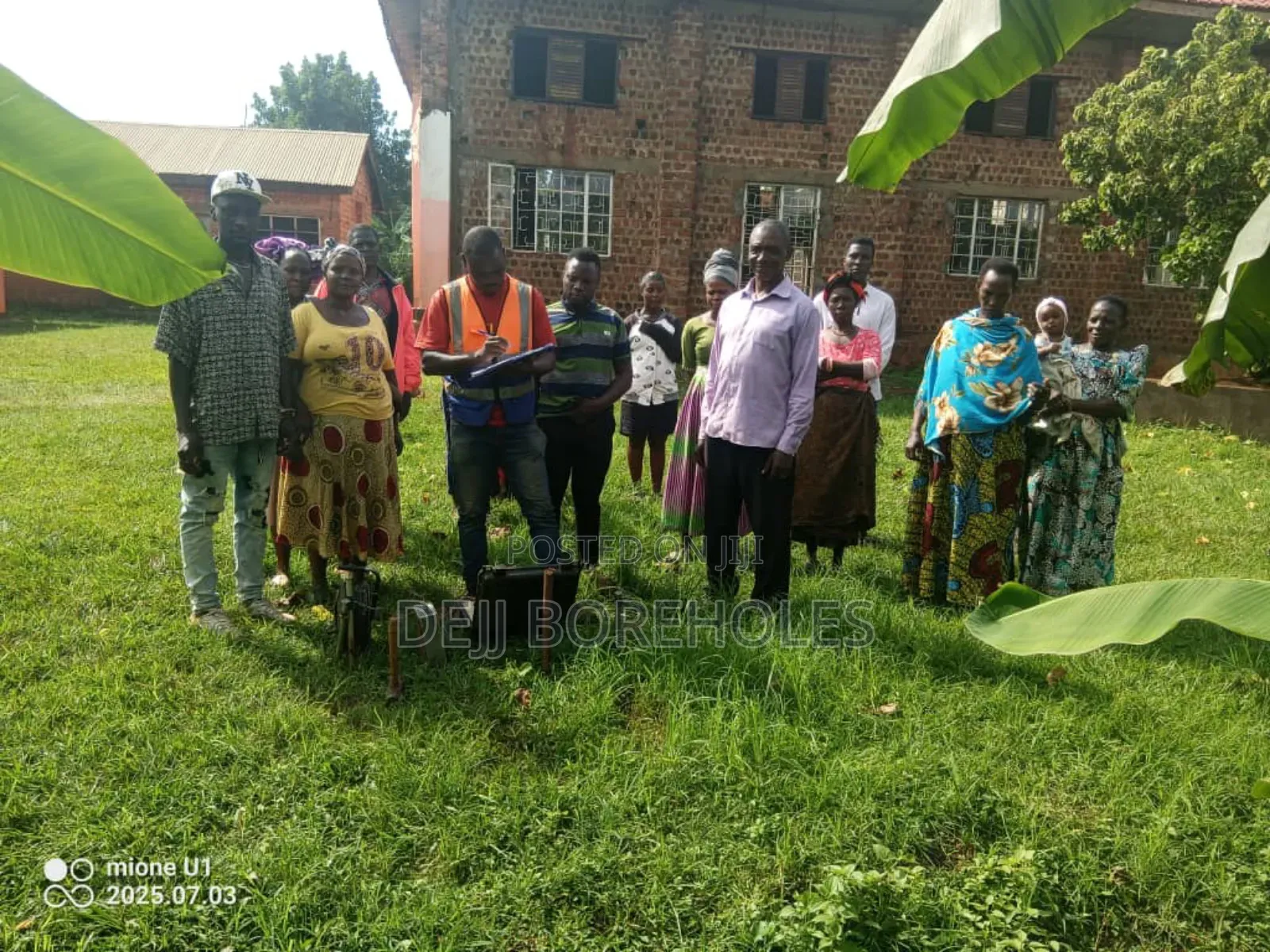 Borehole Survey Drilling and Hand Pump Installation