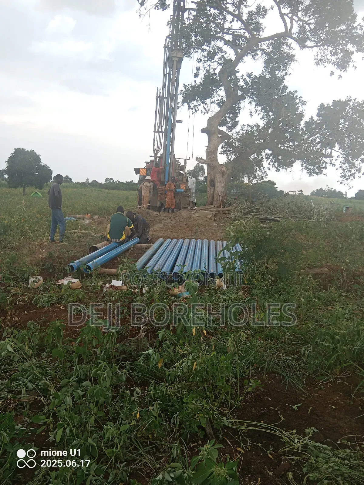 Borehole Survey Drilling and Hand Pump Installation