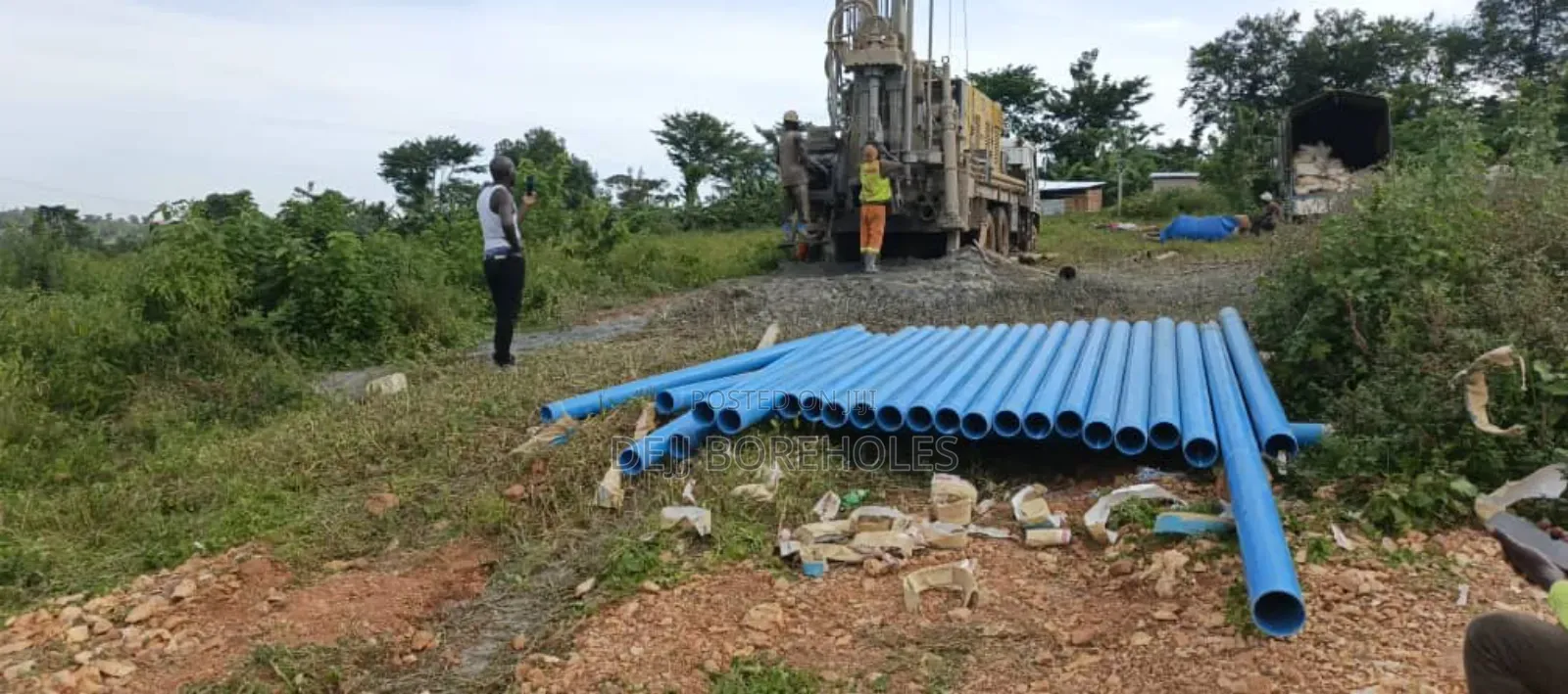 Borehole Survey Drilling and Hand Pump Installation
