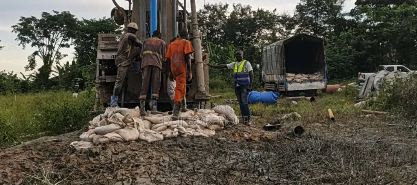 Borehole Survey Drilling and Hand Pump Installation