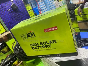 100ah German Technology Adh Solar Powder Battery Nova