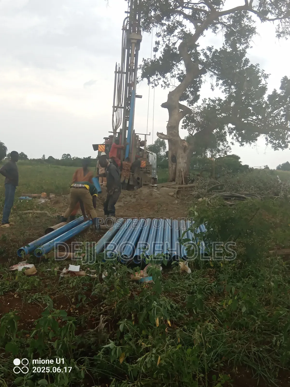 Borehole Survey Drilling and Hand Pump Installation