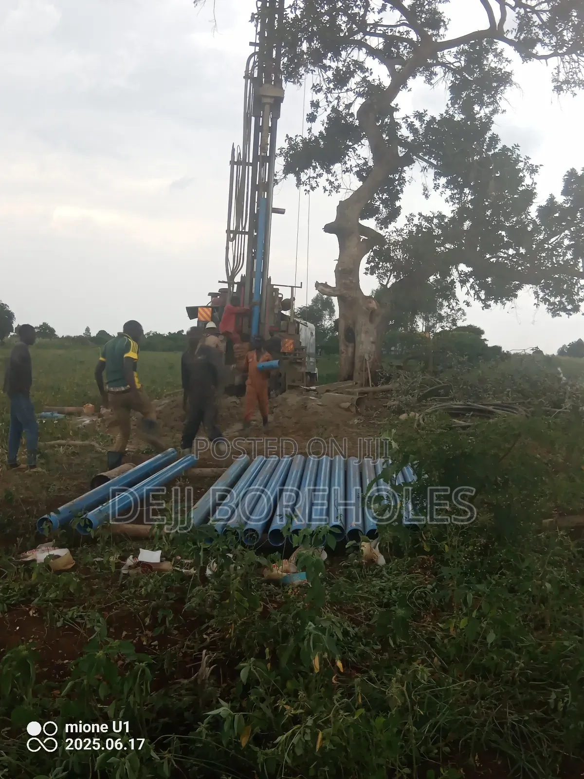 Borehole Survey Drilling and Hand Pump Installation