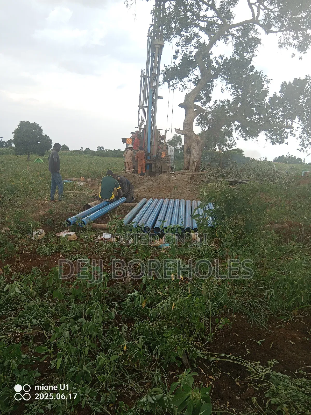 Borehole Survey Drilling and Hand Pump Installation