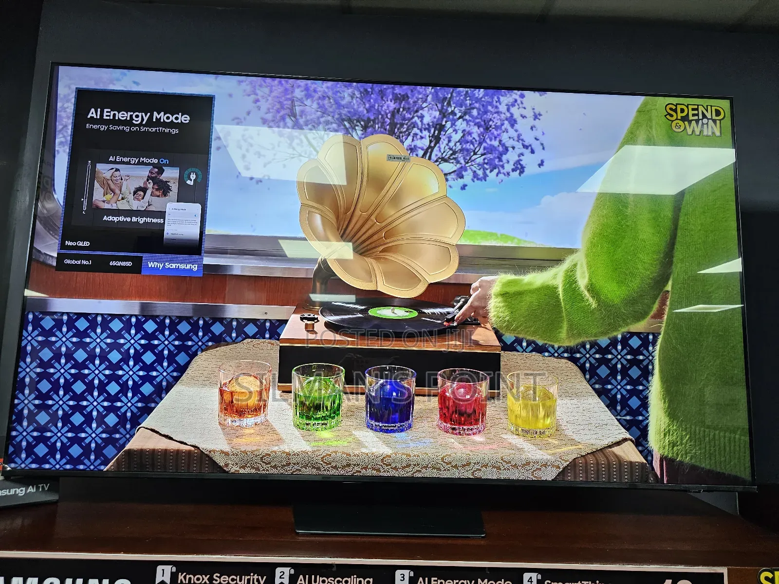 Fresh Release Samsung 65" Qn85f Neo Qled Smart Tv