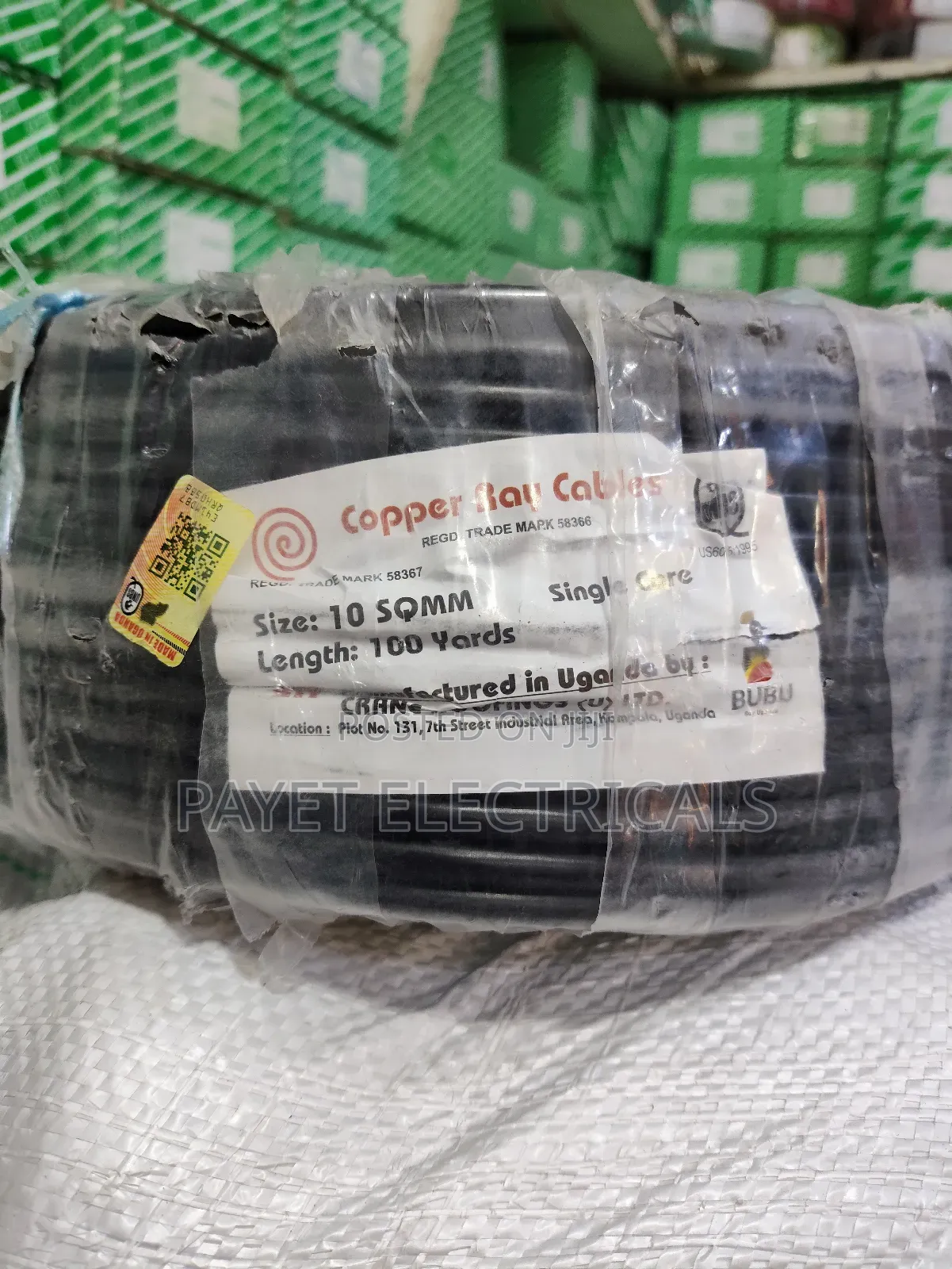 10 Mm Single Cable for Black