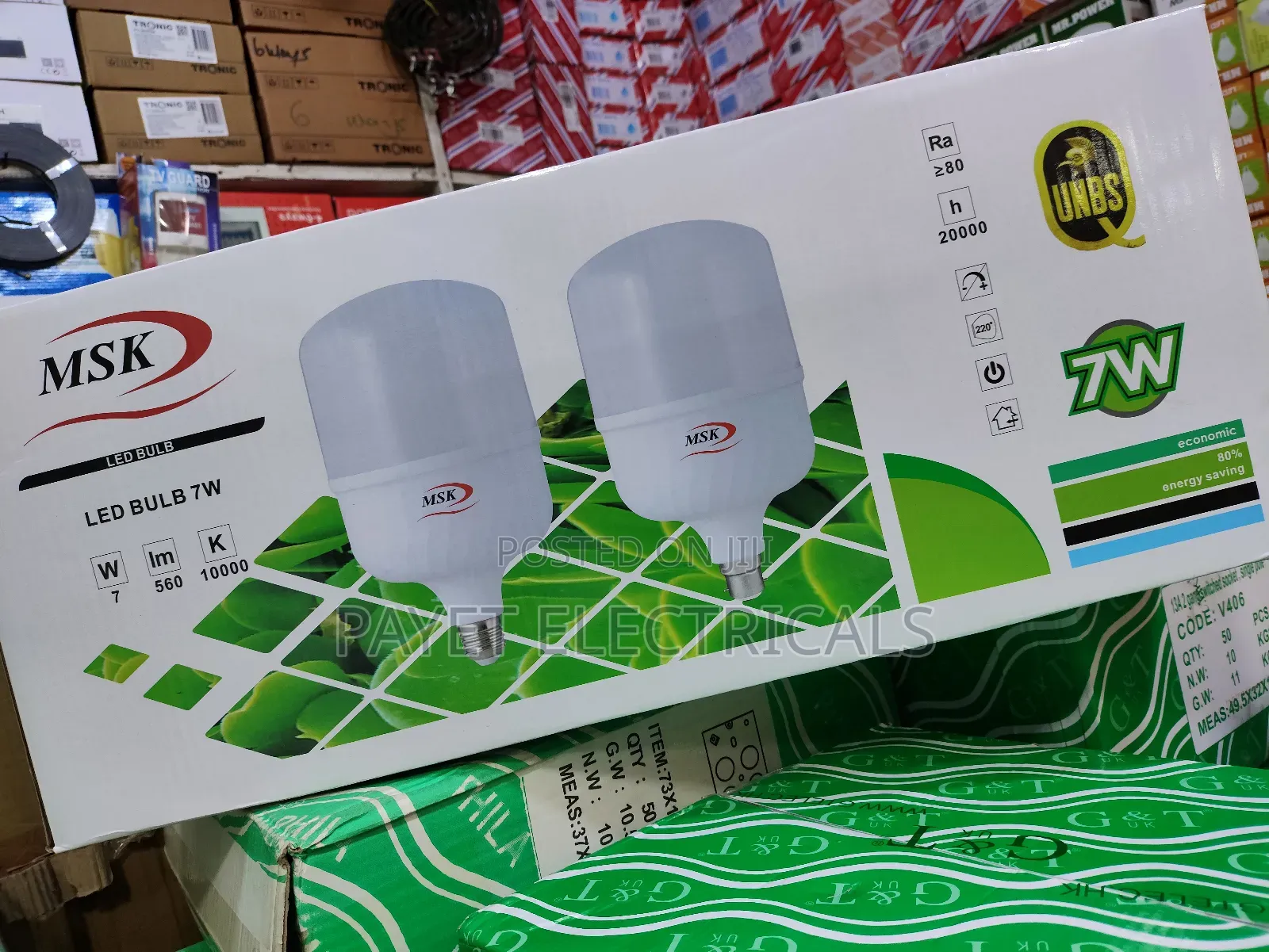 7watts Bulbs 100 Pieces at Carton Price