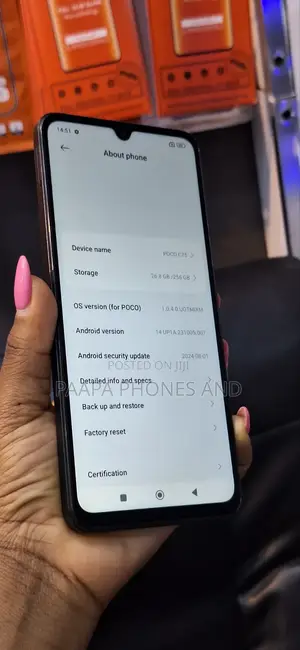 Xiaomi Poco C75 256 GB Black