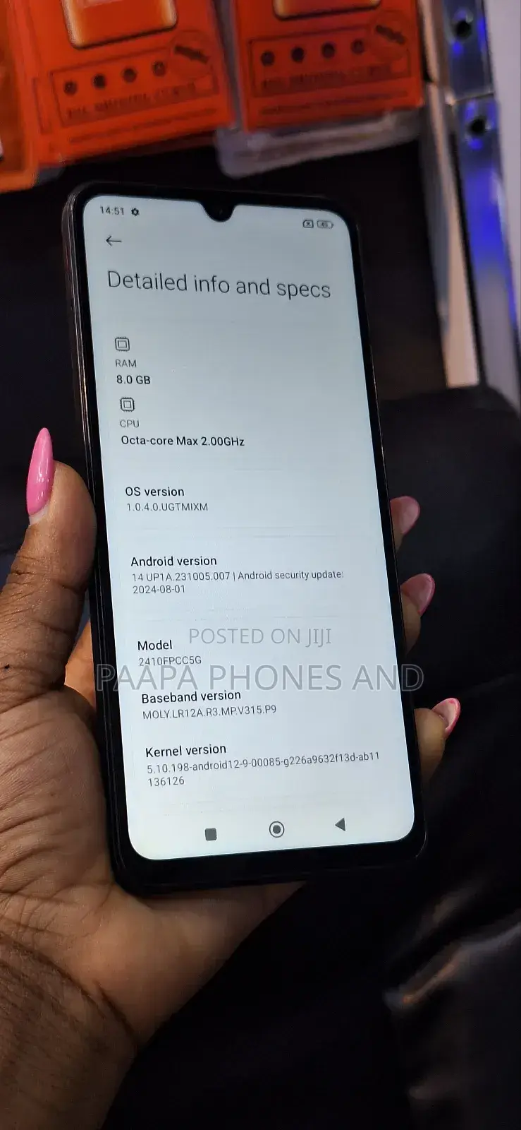 Xiaomi Poco C75 256 GB Black