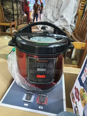 Power Crest Pressure Cooker-red 7l