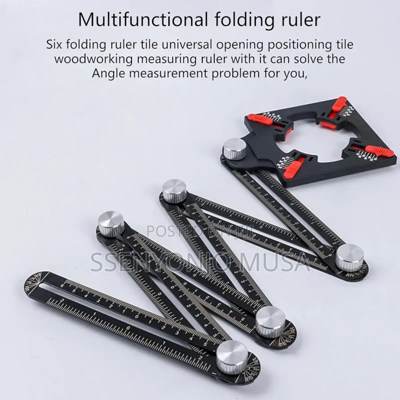 Handy Folding Tails Ruler - Multi Carpenter's Tool